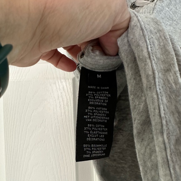 Harley-Davidson lace up tank top. EUC sz M - Picture 4 of 5